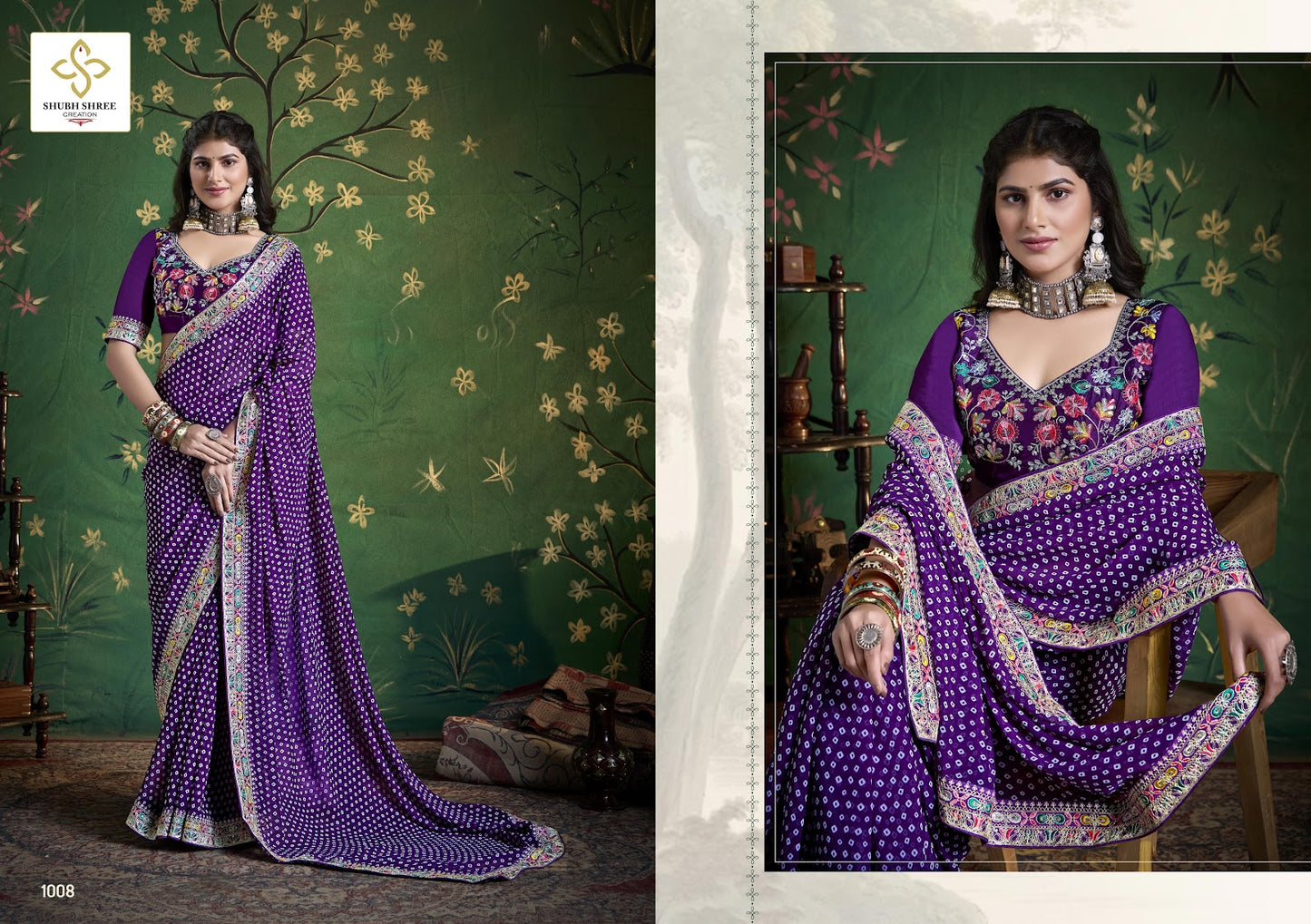 Iragai Shubh Shree Georgette Sarees Wholesale Price