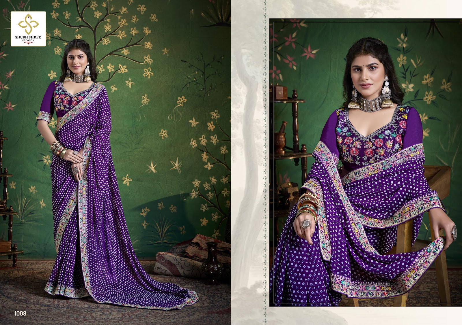 Iragai Shubh Shree Georgette Sarees Wholesale Price