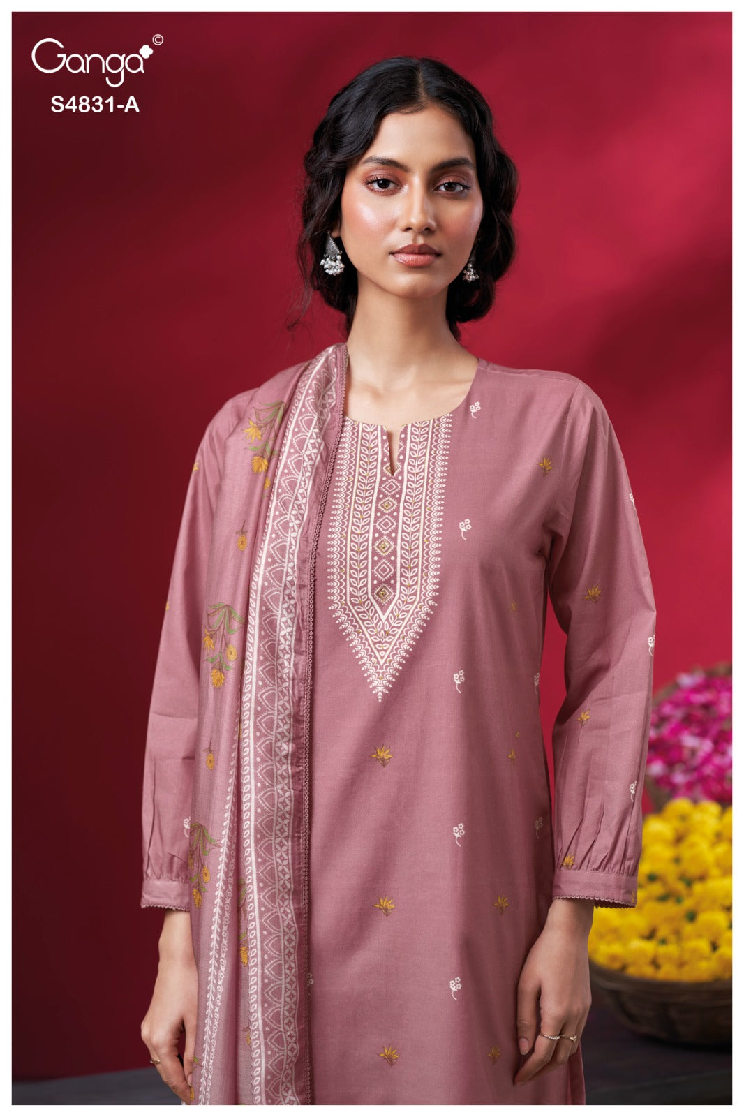 Iramika S4831 Ganga Cotton Plazzo Style Suits Wholesaler Gujarat