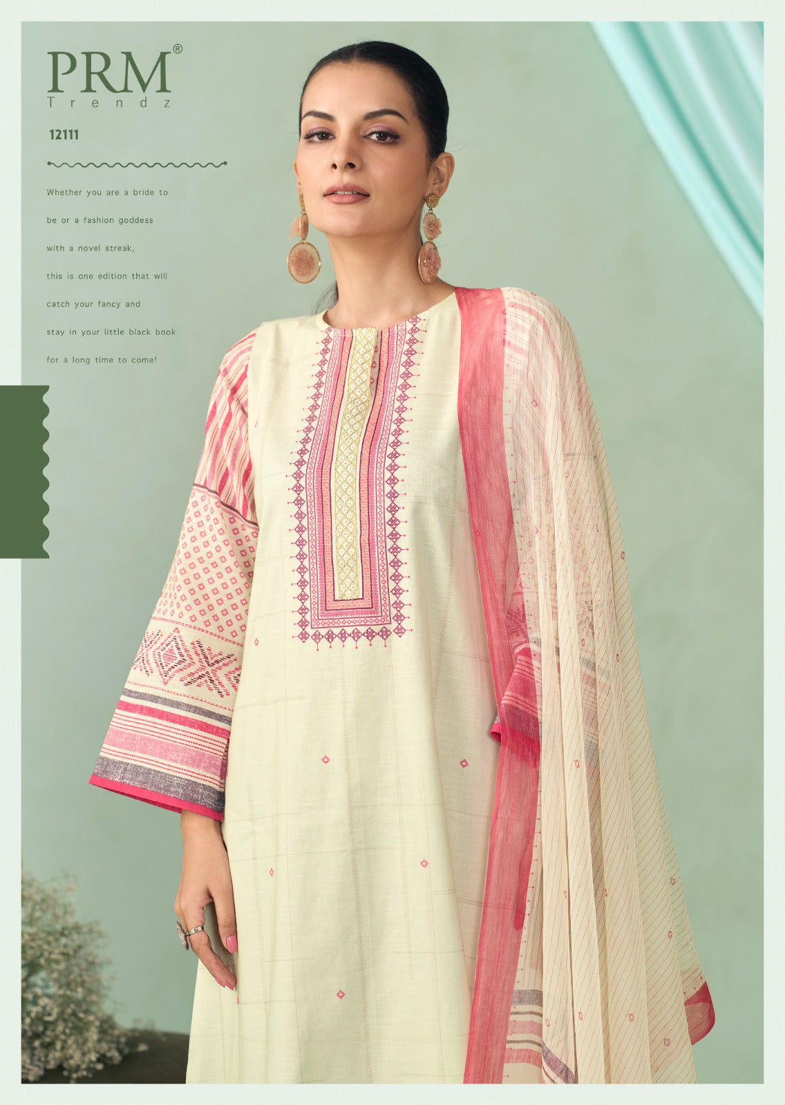 Irha Prm Trendz Pure Cotton Pant Style Suits Wholesale Rate