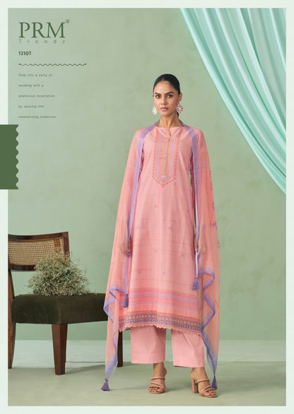 Irha Prm Trendz Pure Cotton Pant Style Suits Wholesale Rate