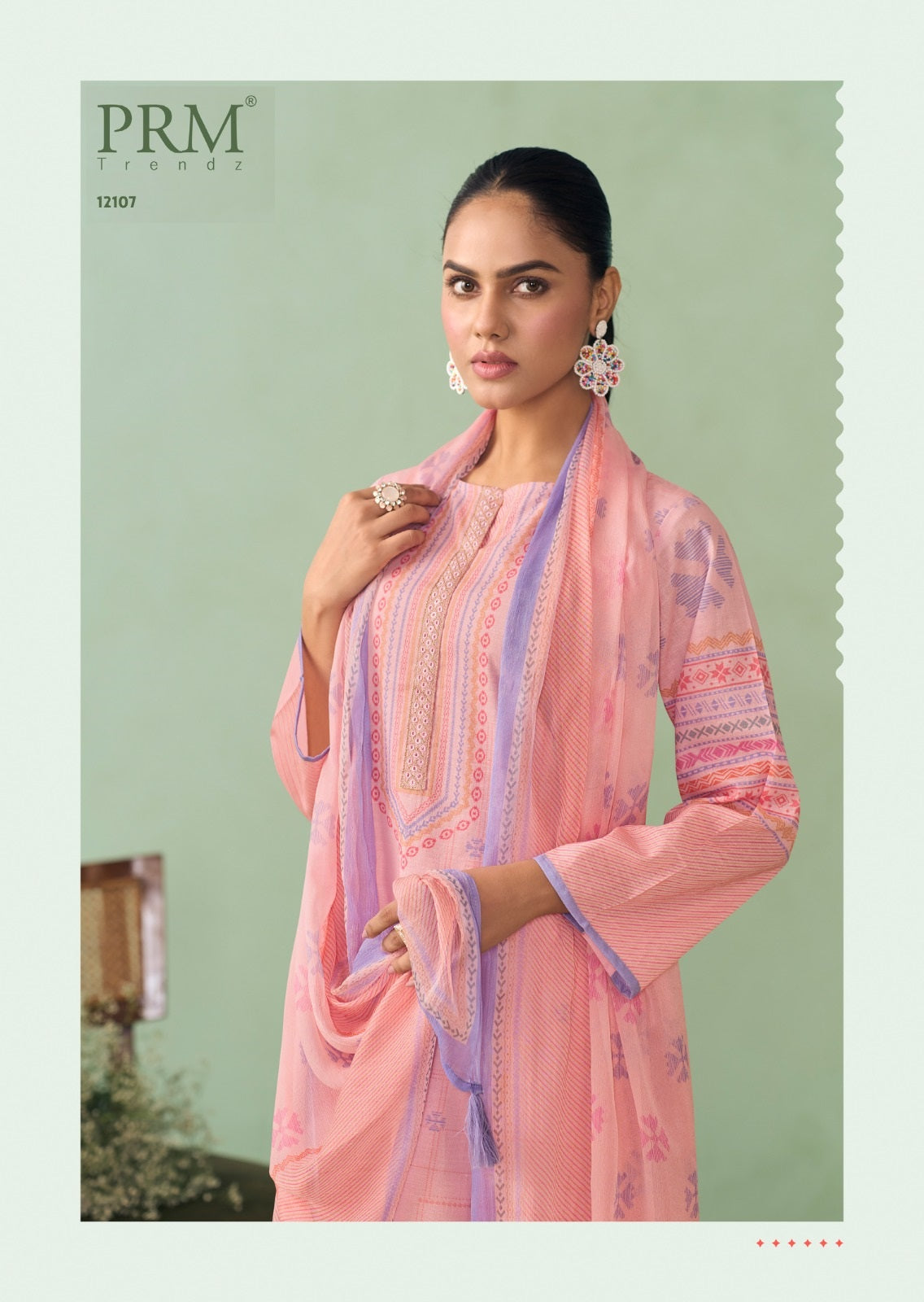 Irha Prm Trendz Pure Cotton Pant Style Suits Wholesale Rate