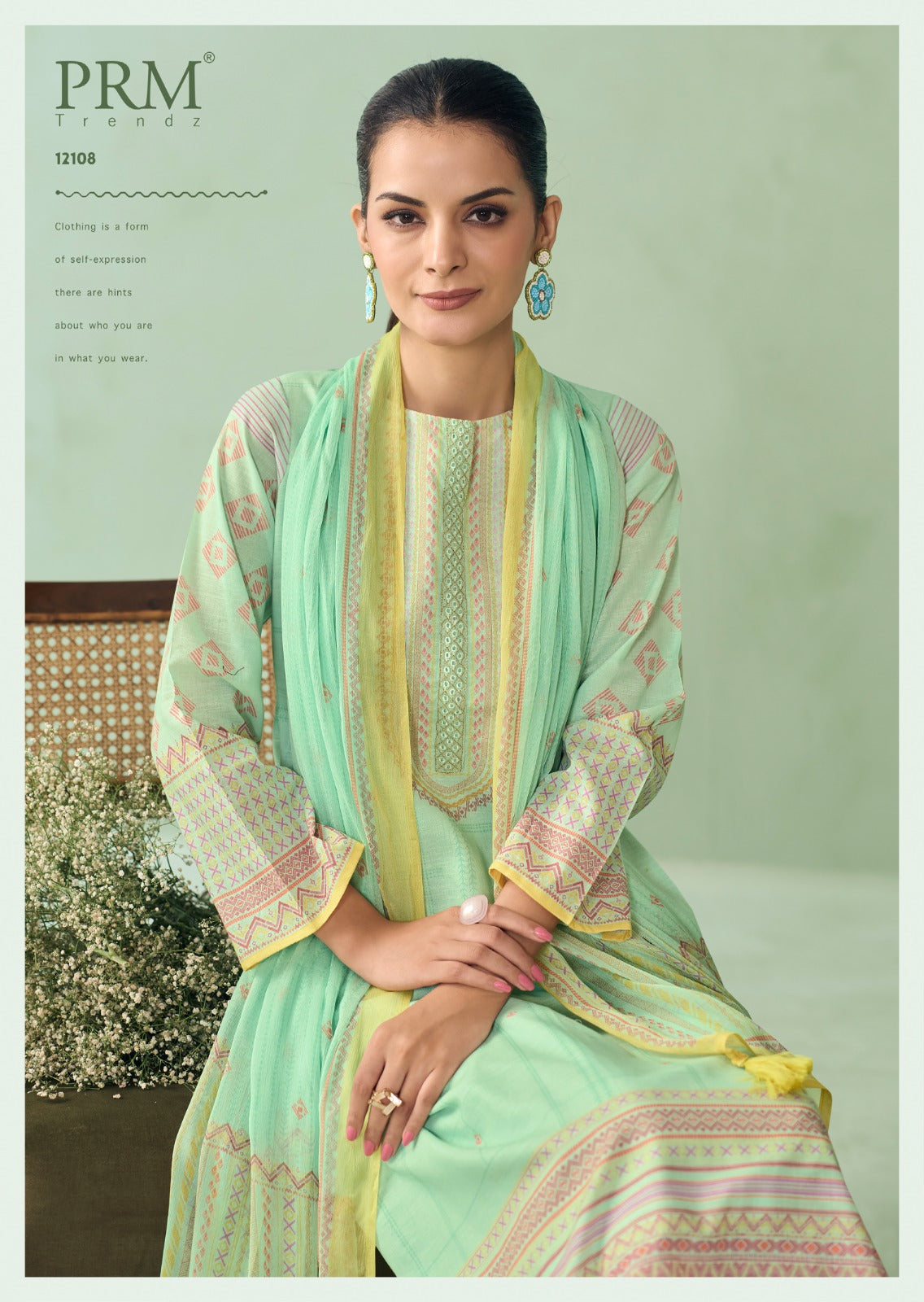 Irha Prm Trendz Pure Cotton Pant Style Suits Wholesale Rate