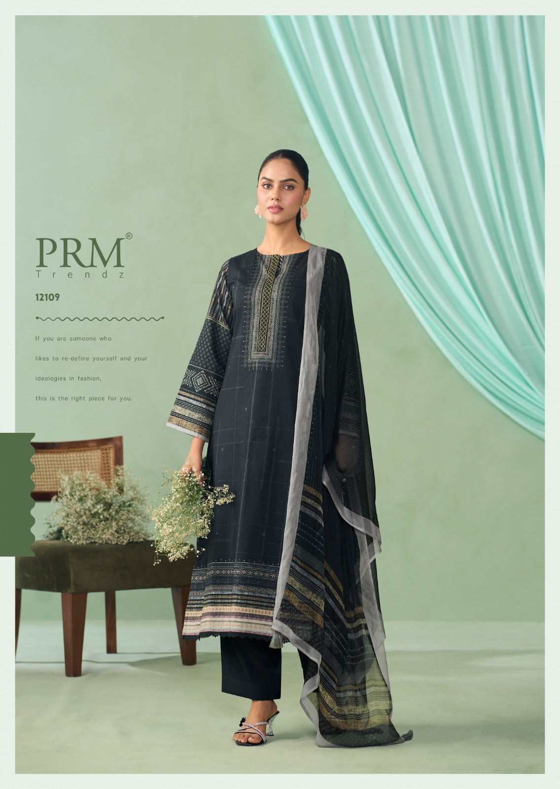 Irha Prm Trendz Pure Cotton Pant Style Suits Wholesale Rate