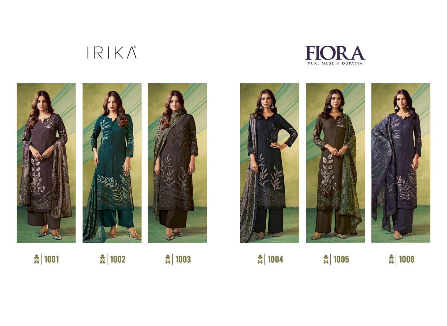 Fiora Irika Pashmina Suits Wholesale Price