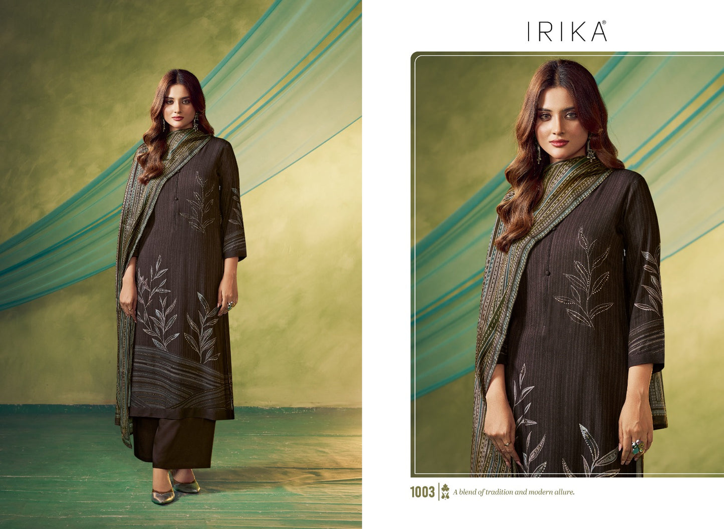 Fiora Irika Pashmina Suits Wholesale Price