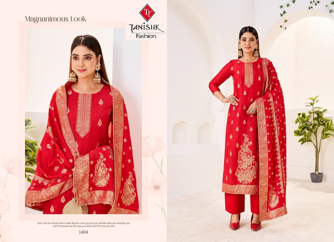 Irika Tanishk Fashion Pure Viscose Muslin Pant Style Suits Manufacturer India