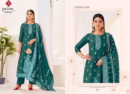 Irika Tanishk Fashion Pure Viscose Muslin Pant Style Suits Manufacturer India
