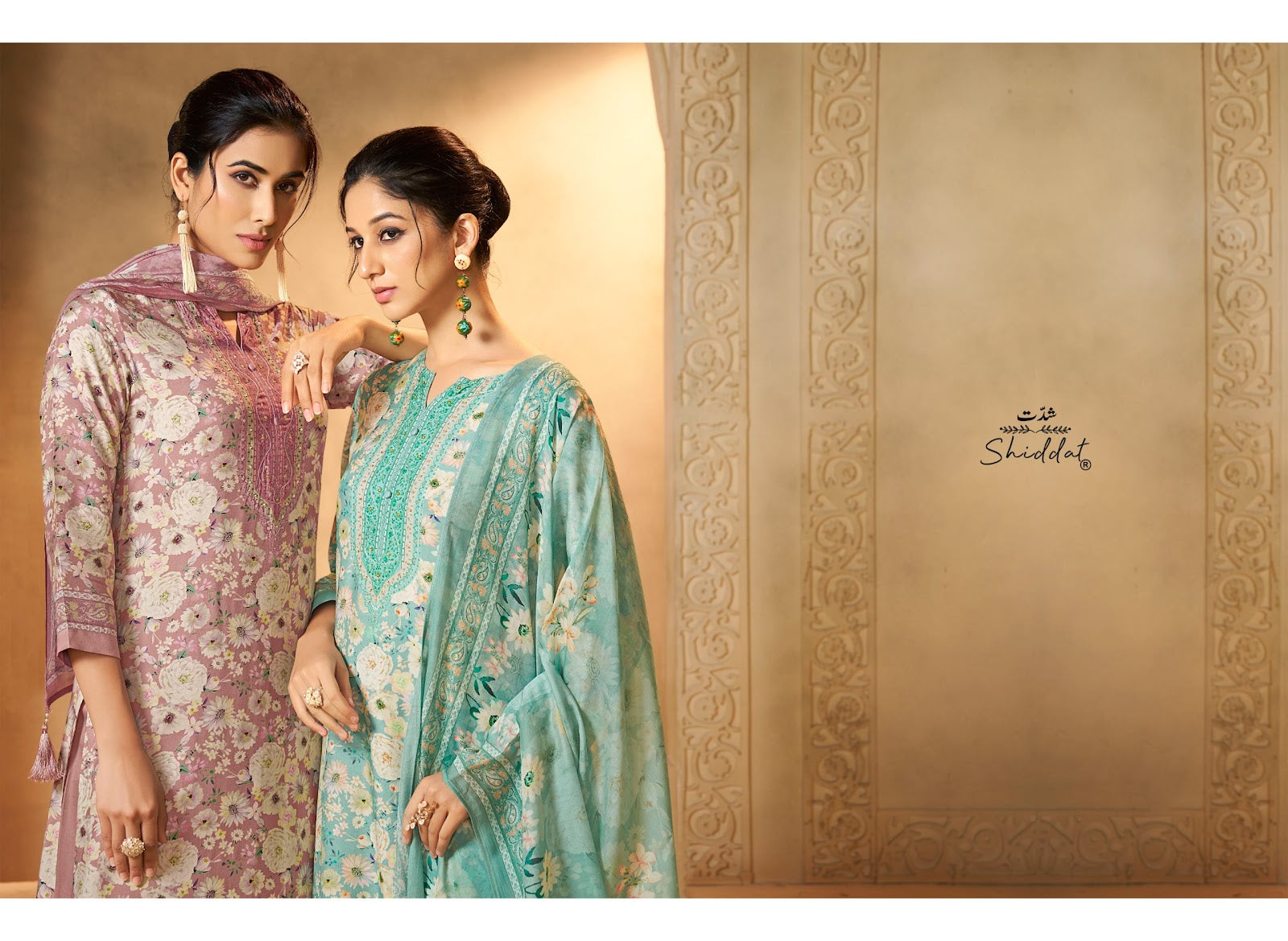 Irina 1002 Shiddat Muslin Pant Style Suits Manufacturer