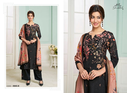 Irina 1003 Shiddat Muslin Pant Style Suits Wholesale Price