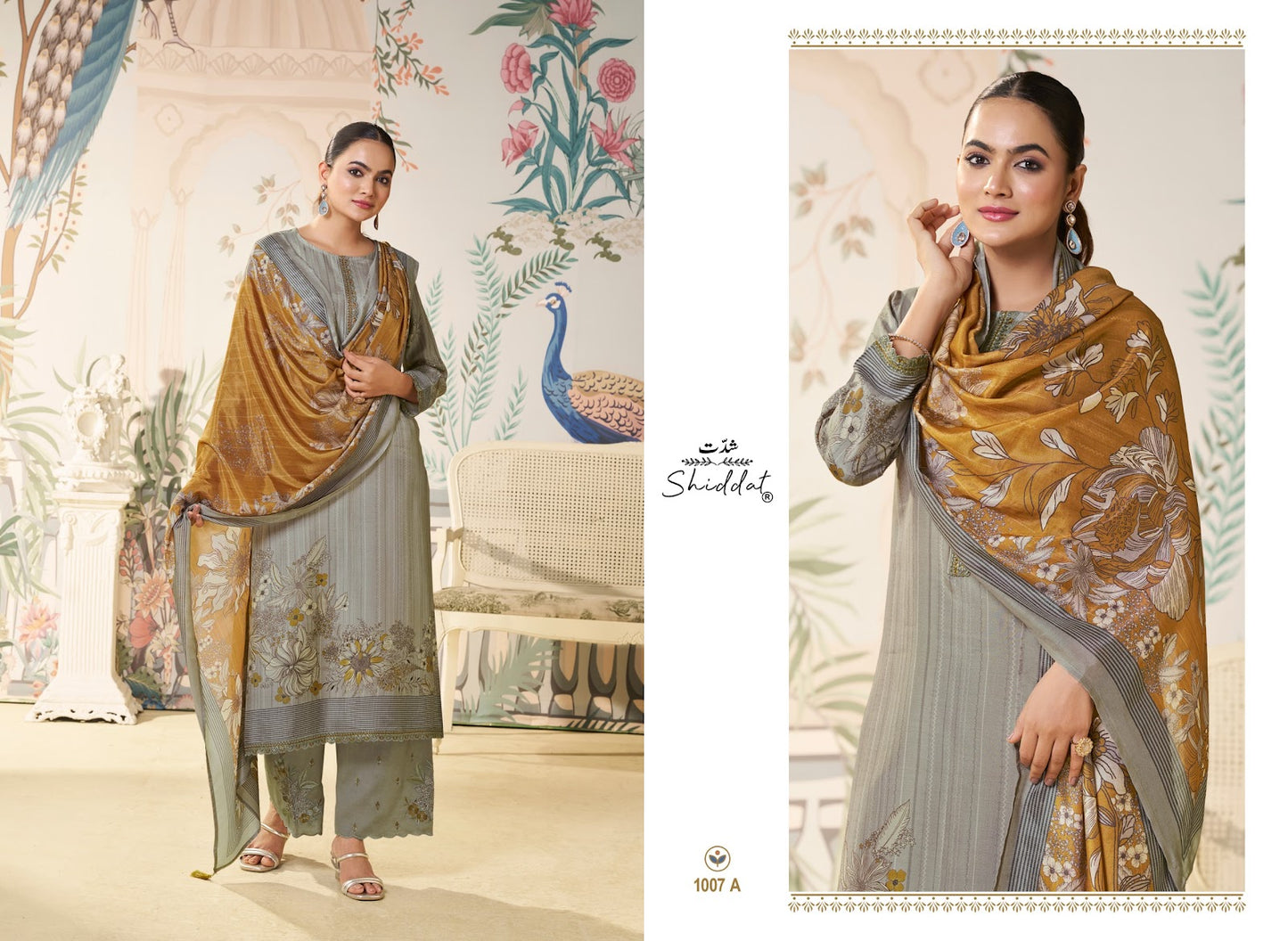 Irina 1007 Shiddat Muslin Pant Style Suits Manufacturer Gujarat