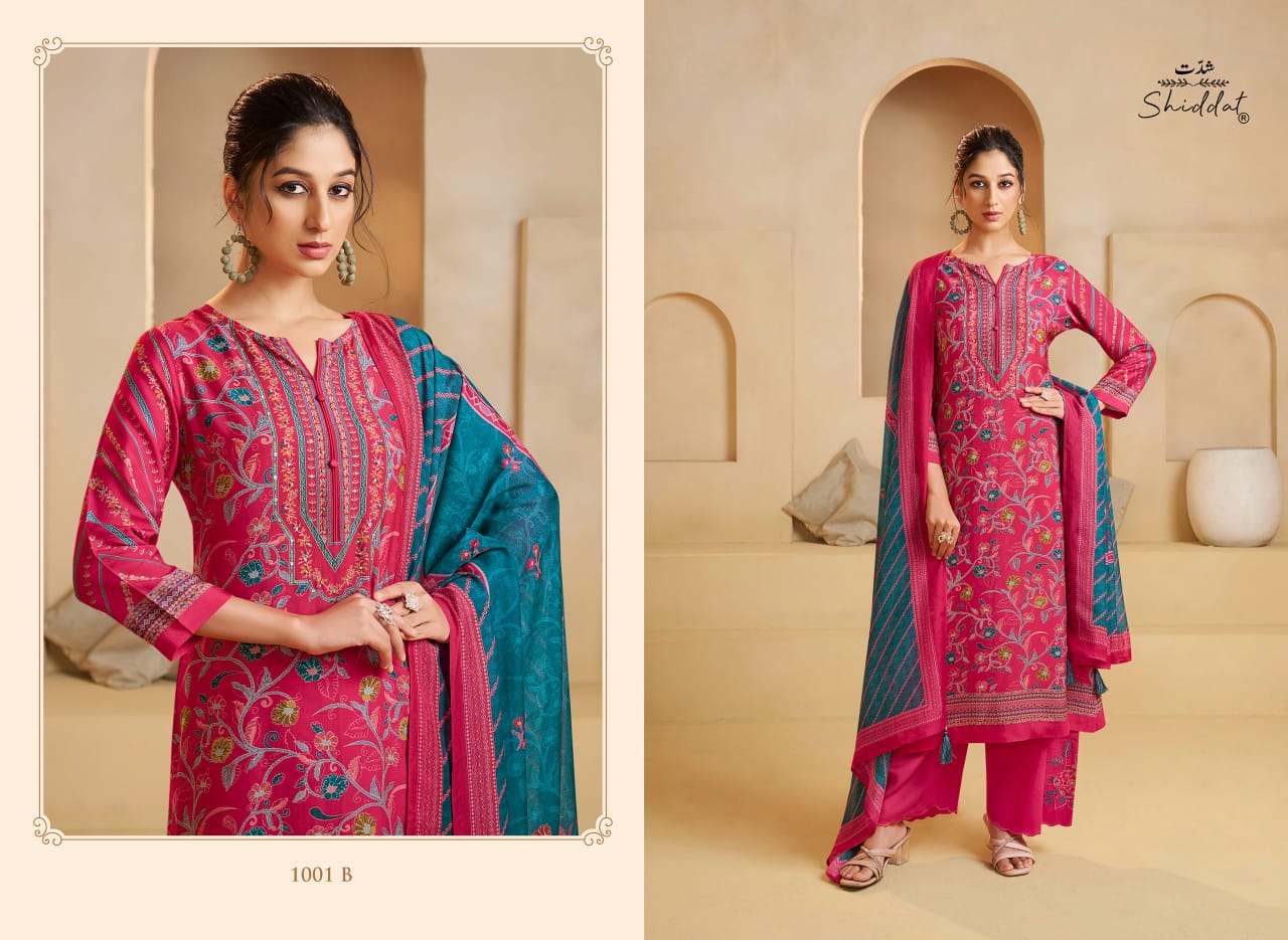 Irina Shiddat Muslin Plazzo Style Suits Manufacturer Ahmedabad