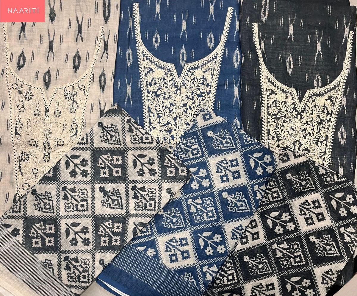 Iris 4892 Naariti Linen Salwar Suits Wholesaler Ahmedabad