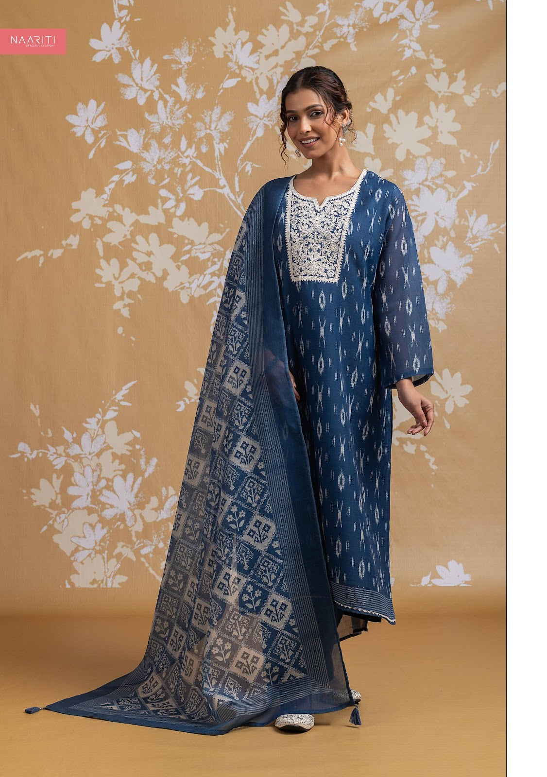Iris 4892 Naariti Linen Salwar Suits Wholesaler Ahmedabad