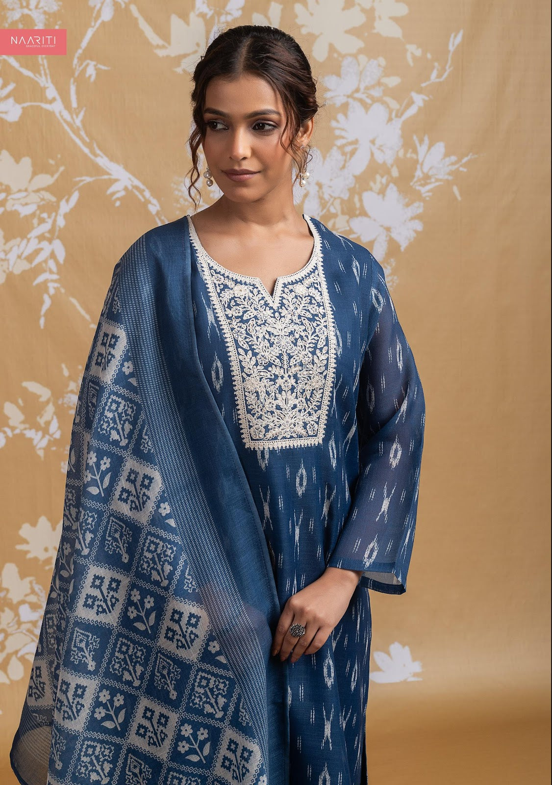Iris 4892 Naariti Linen Salwar Suits Wholesaler Ahmedabad
