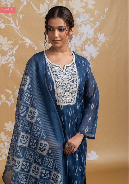 Iris 4892 Naariti Linen Salwar Suits Wholesaler Ahmedabad