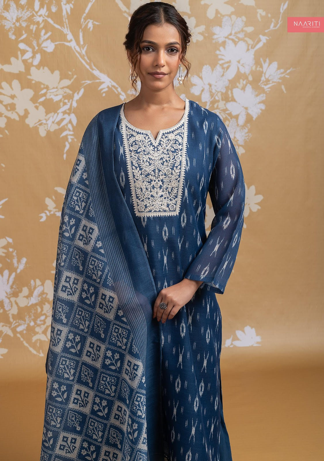 Iris 4892 Naariti Linen Salwar Suits Wholesaler Ahmedabad