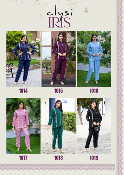 Iris Clysi Viscose Co Ord Set Supplier Gujarat