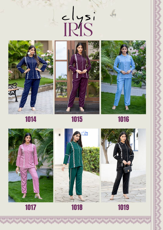 Iris Clysi Viscose Co Ord Set Supplier Gujarat
