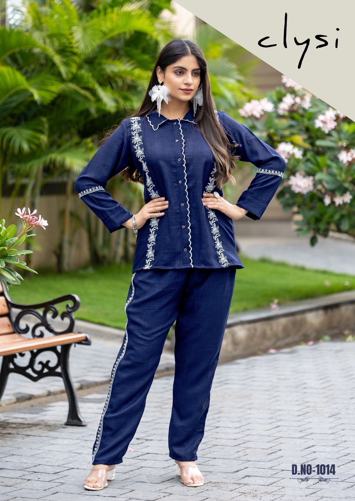 Iris Clysi Viscose Co Ord Set Supplier Gujarat