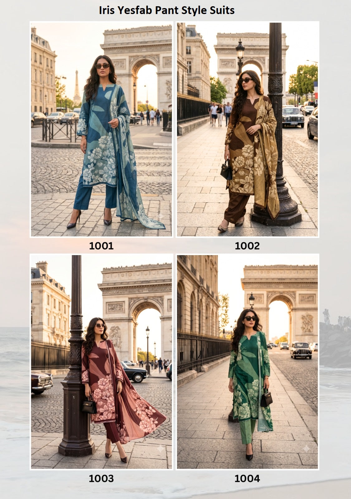 Iris Yesfab Spun Pant Style Suits Manufacturer India