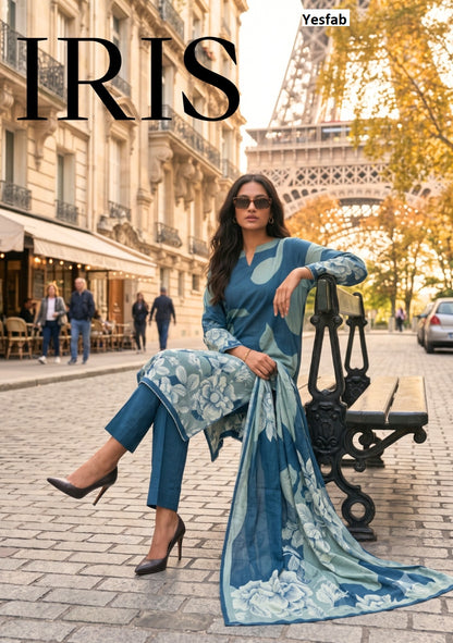Iris Yesfab Spun Pant Style Suits Manufacturer India