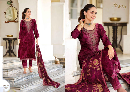 Irish Varaa Fab Pure Viscose Pashmina Suits Supplier Ahmedabad