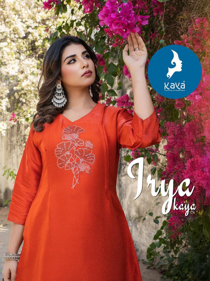 Irya Kaya Roman A-Line Kurti Wholesaler