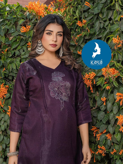 Irya Kaya Roman A-Line Kurti Wholesaler