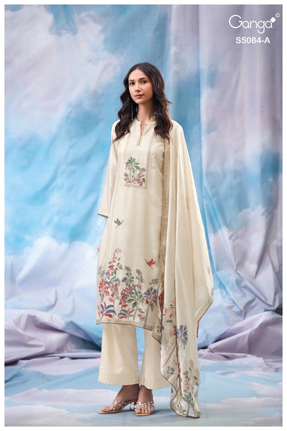 Iryana S5084 Ganga Woven Silk Pant Style Suits Manufacturer Gujarat