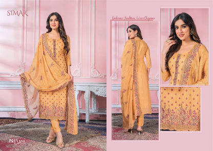 Isha 1129 Abcd Simar Viscose Muslin Pant Style Suits Supplier India