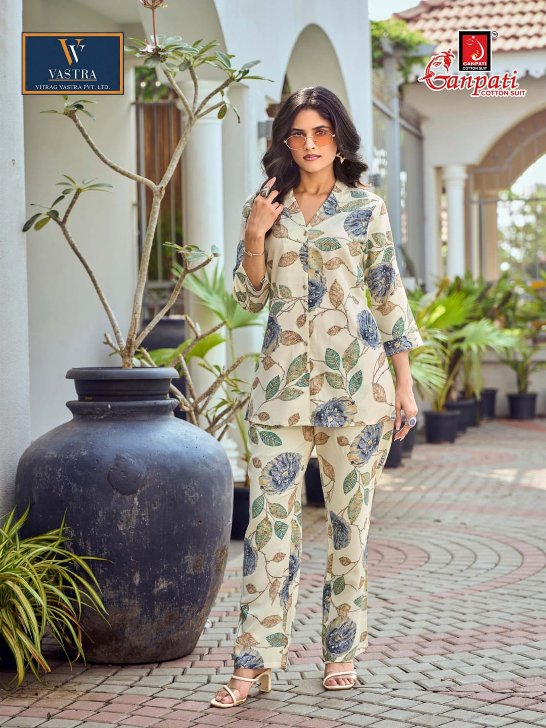 Isha Vol 12 Vastra Ganpati Rayon Co Ord Set Wholesale Rate