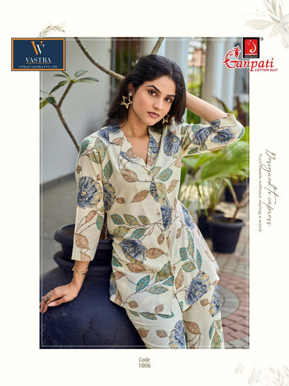 Isha Vol 12 Vastra Ganpati Rayon Co Ord Set Wholesale Rate