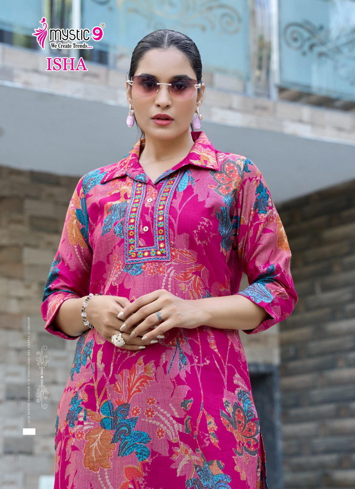 Isha Vol 1 Mystic 9 Vertican Co Ord Set Wholesaler India