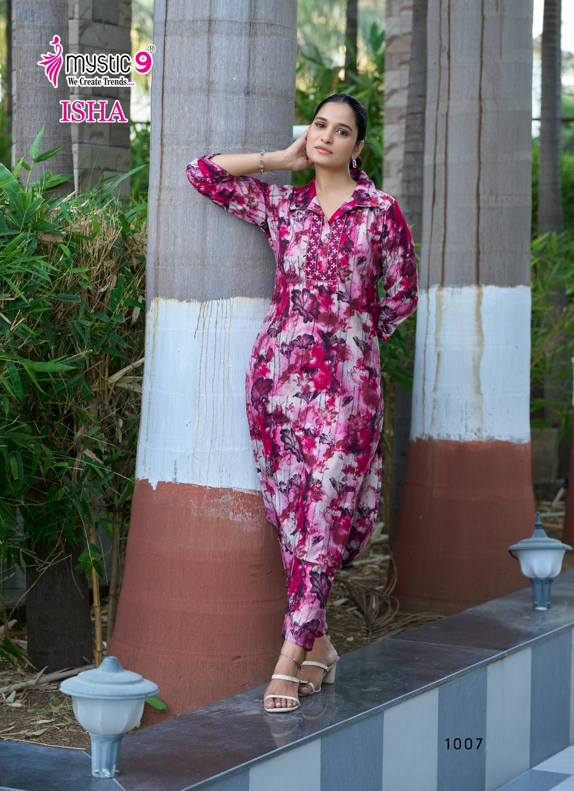Isha Vol 1 Mystic 9 Vertican Co Ord Set Wholesaler India
