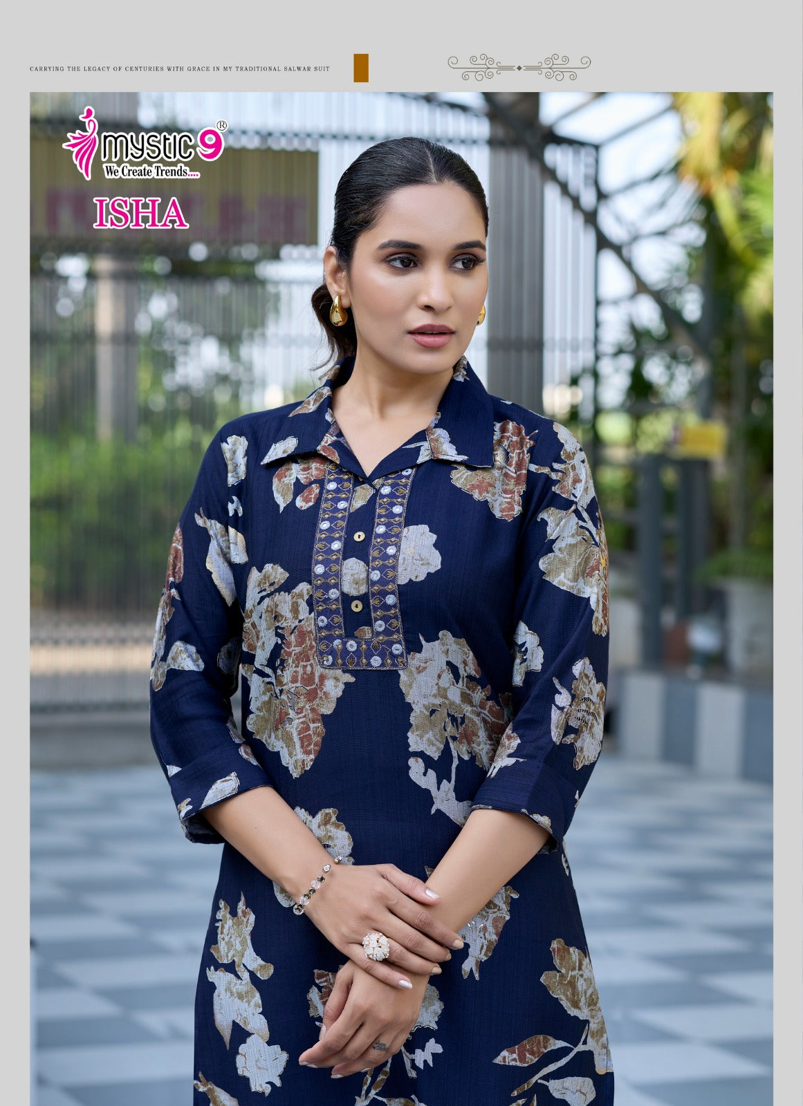 Isha Vol 1 Mystic 9 Vertican Co Ord Set Wholesaler India