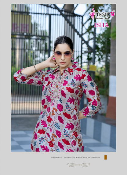 Isha Vol 1 Mystic 9 Vertican Co Ord Set Wholesaler India