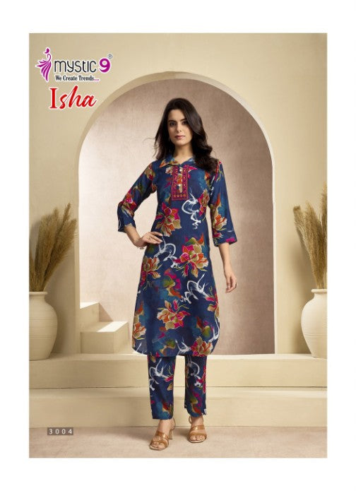 Isha Vol 3 Mystic 9 Vertican Co Ord Set Exporter