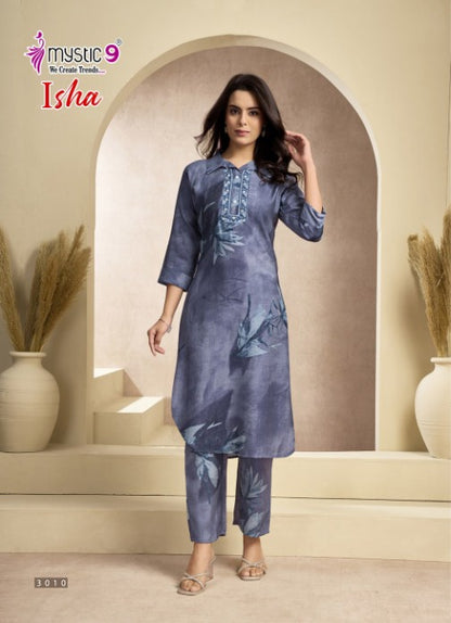 Isha Vol 3 Mystic 9 Vertican Co Ord Set Exporter