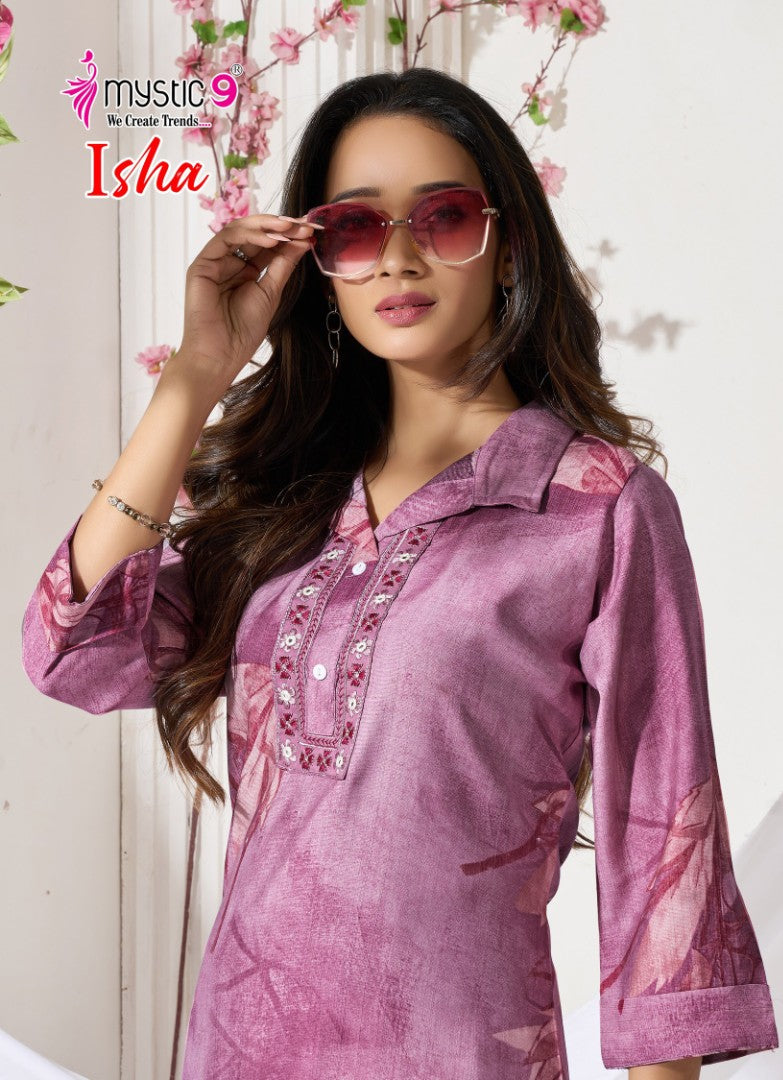 Isha Vol 4 Mystic 9 Vertican Co Ord Set Wholesale Price