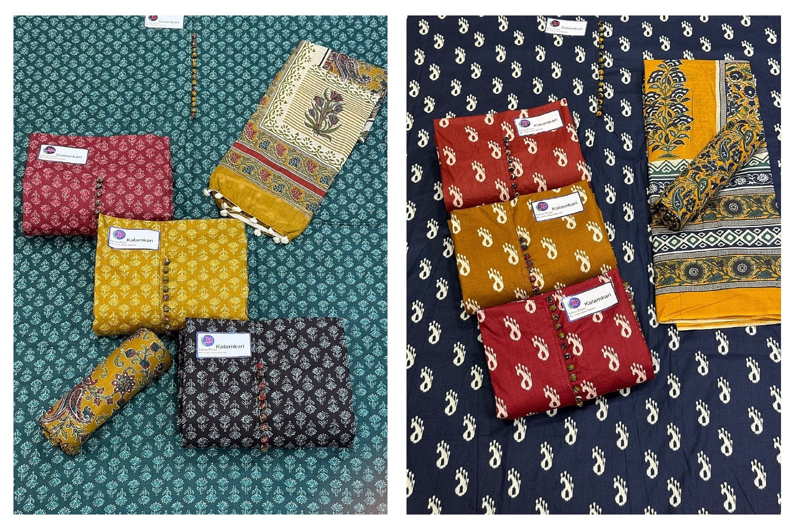 Ishan Print Kalamkari Salwar Suits Manufacturer India