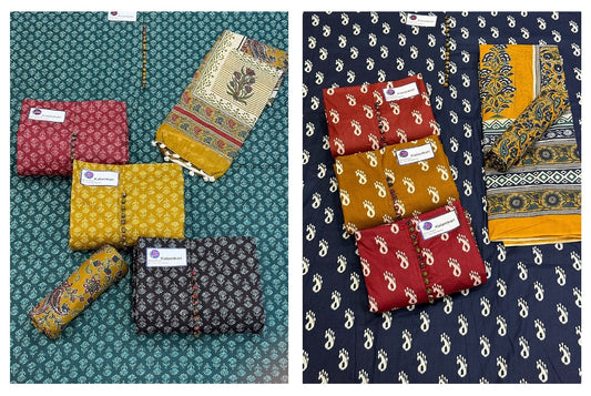 Ishan Print Kalamkari Salwar Suits Manufacturer India
