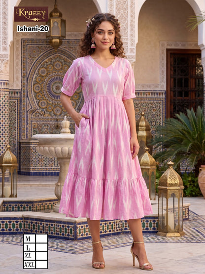 Ishani Krazzy Kanha Ikkat One Piece Wholesale