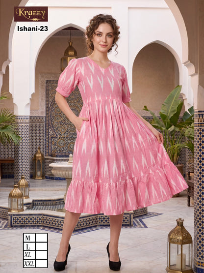 Ishani Krazzy Kanha Ikkat One Piece Wholesale