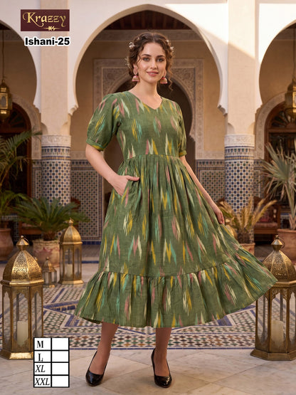 Ishani Krazzy Kanha Ikkat One Piece Wholesale