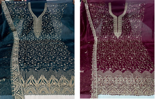 Ishani Nayandeep Burberry Salwar Suits Supplier India