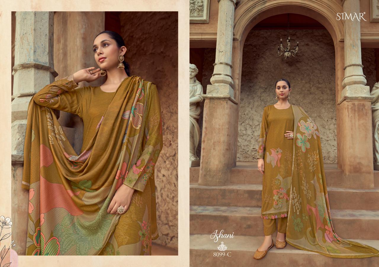 Ishani Simar Pashmina Suits Manufacturer Gujarat