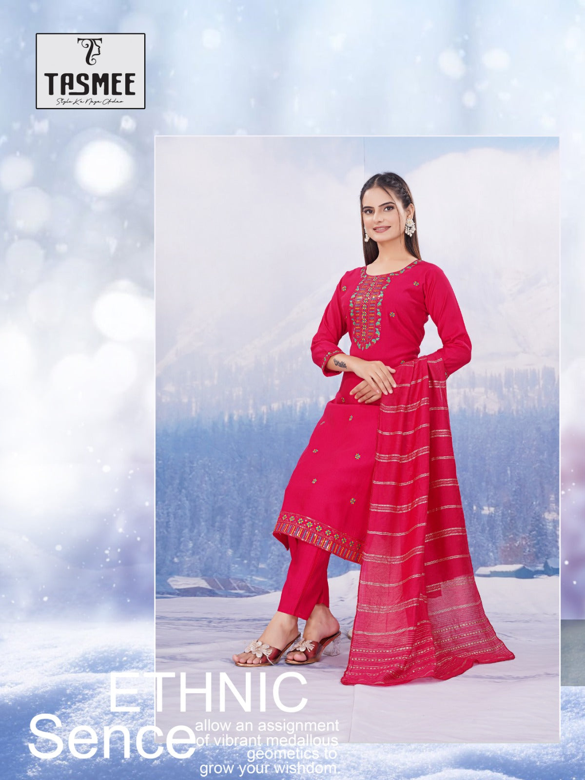 Ishani Vol 1 Tasmee Vertical Readymade Pant Style Suits Manufacturer Gujarat