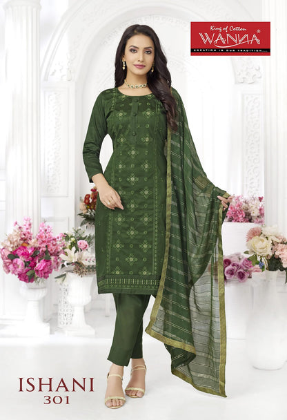 Ishani Wanna Jam Satin Pant Style Suits Wholesaler Gujarat