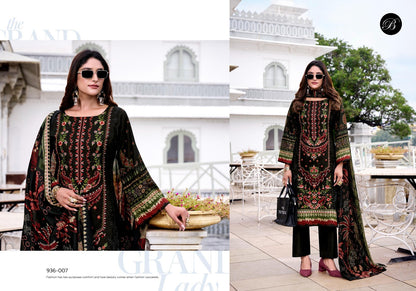 Ishara Belliza Designer Studio Pure Cotton Karachi Salwar Suits Manufacturer